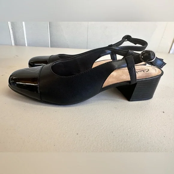 Clarks Black Women's Shoes - Picture 4 of 7
